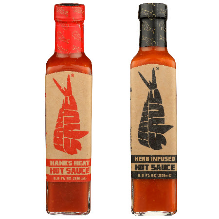 Save $1.50 on any ONE (1) Hank Sauce Hot Sauce 8.5-oz