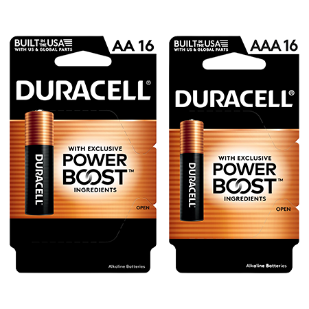 Save $2.00 on any ONE (1) Duracell Coppertop AA/AAA 16-pk