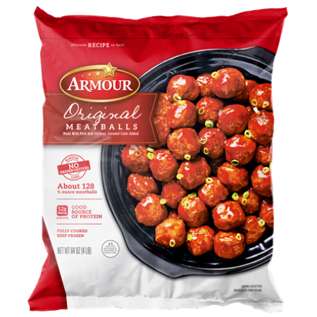 Save $3.00 on any ONE (1) Armour&reg; Family Size Frozen Meatballs