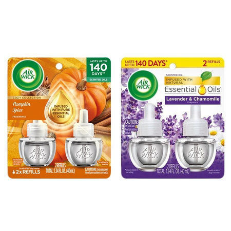 Buy any ONE (1) Air Wick&reg; Scented Oil Refill (2ct), and Get ONE (1) Free