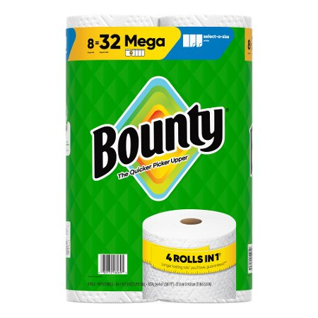 Save $3.00 on ONE Bounty Paper Towel Product 6 Roll Count or Larger (Excludes Bounty 6 Double Roll, 6 Double Plus Roll, 12 Double Roll and Bounty Esse