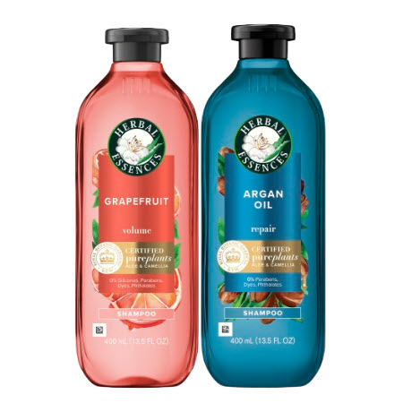 Save $3.00 on any ONE (1) Herbal Essences Pure Plant Essences Shampoo, Conditioner OR Treatment