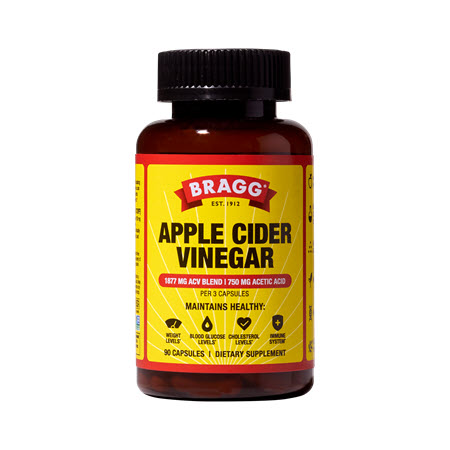 Save $0.50 on ONE (1) Bragg Apple Cider Vinegar Supplement