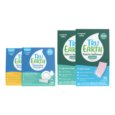 Save $3.00 on any ONE (1) Tru Earth Dish Soap OR Fabric Softener