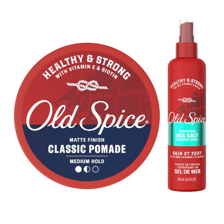 Save $4.00 on any ONE (1) Old Spice Styling Product (excludes High Endurance, Twin Packs and trial/travel size)