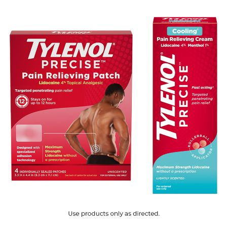 Save $3.50 on any ONE (1) TYLENOL® PRECISE ™ Pain Relieving Patches or Cream Products