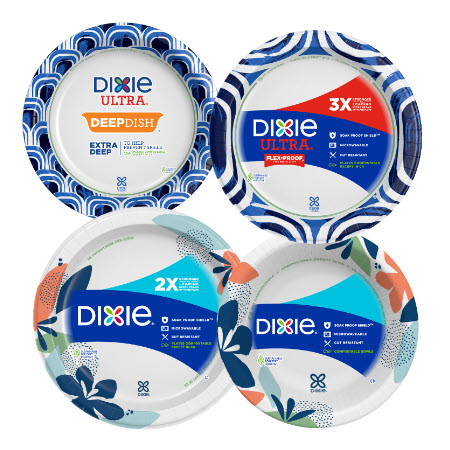 Save $1.25 on any TWO (2) Dixie Ultra&reg; or Dixie&reg; Plates and Bowls