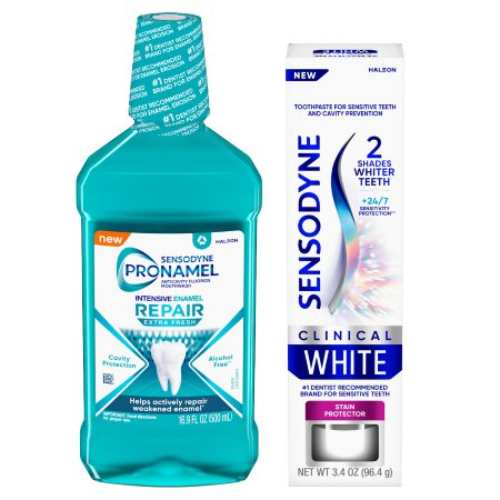 Save $1.00 on any ONE (1) Sensodyne or Pronamel (excl trial/travel size)