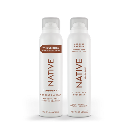 Save $3.00 on ONE Native Deodorant Spray Product (excludes trial/travel size)