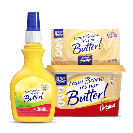 Save $1.00 on any ONE (1) I Can't Belive It's Not Butter!&reg; Product