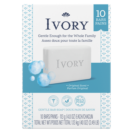 Save $0.50 on ONE Ivory Bar Soap 4ct or Larger.