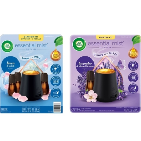 Save $5.00 on any ONE (1) AIR WICK&reg; Essential Mist&reg; Starter Kit