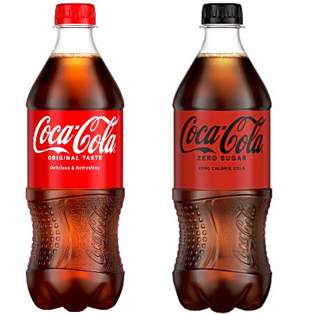 Buy any ONE (1) Coca-Cola 20oz Soft Drinks Product and Get ONE (1) Coca-Cola Zero Sugar 20oz Product Free (Excludes Dr Pepper and Dasani)