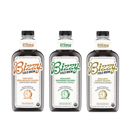 Save $1.50 on any ONE (1) Bizzy 48oz Organic Cold Brew