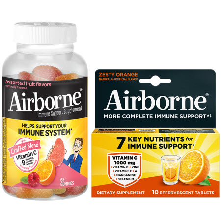 Save $1.00 on any ONE (1) Airborne&reg; Product