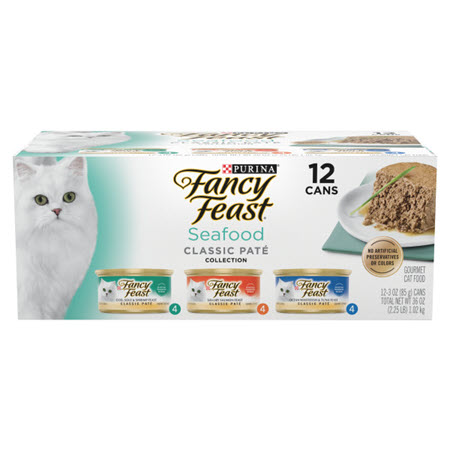 Save $1.50 on any ONE (1) 12 ct cans Fancy Feast&reg; Wet Cat Food
