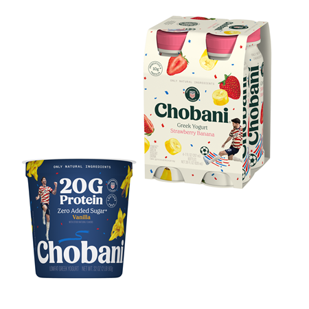 Save $1.00 on any TWO (2) Chobani&reg; Multi-Serve or Multipack Yogurt