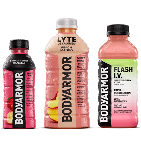 Save $1.00 on any TWO (2) BODYARMOR 16oz, 28oz, or Flash I.V. RTD 20oz