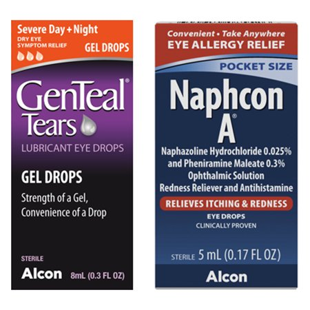 Save $3.00 on ONE (1) GenTeal OR NAPHCON-A® Eye Drops, any variety