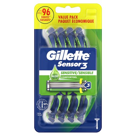 Save $3.00 on ONE Gillette Disposable Razor (excludes Gillette Black, Prestobarba2 5ct, Gillette Refillable Handles, Gillette Blade Refills, and Venus