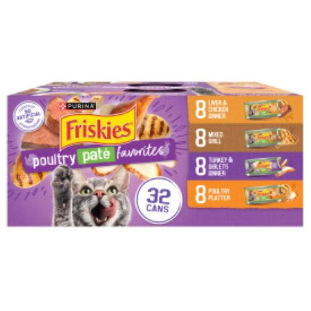 Save $3.00 on any ONE(1) Friskies® 32ct, 40ct, or 48ct package (5.5oz cans) Wet Cat Food