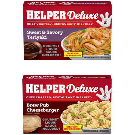 Save $1.00 on any ONE (1) box of Helper Deluxe  (selected varieties only)