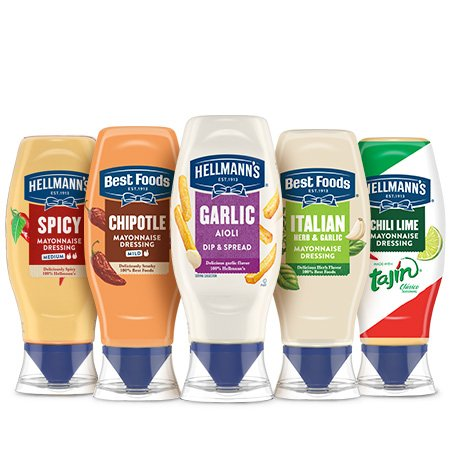 Save $4.00 on any TWO (2) Hellmann's® or Best Foods® 11.5oz & 30oz Mayo or Flavor products