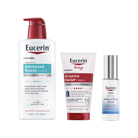 Save $3.00 on any ONE (1) Eucerin&reg; Body, Baby, Face or Sun Product