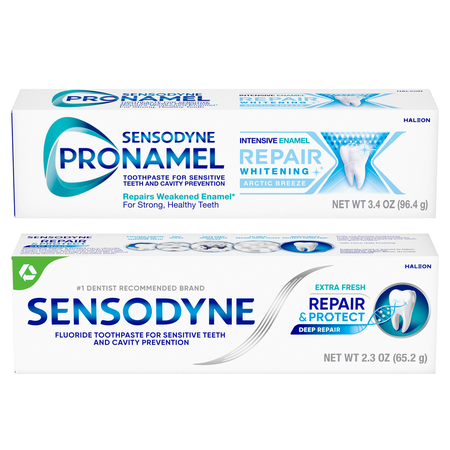 Save $1.00 on any ONE (1) Sensodyne or Pronamel product (excl 0.8oz & Clinical toothpaste)
