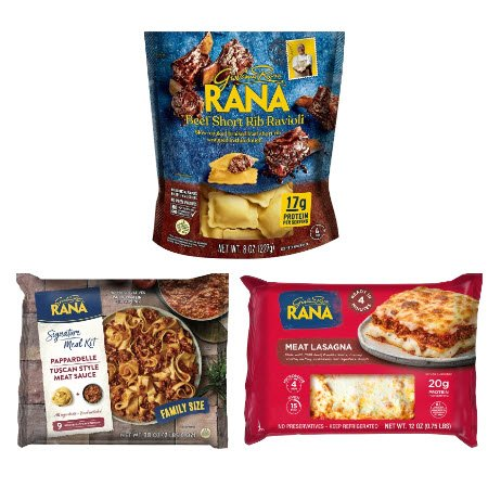 Save $5.00 when you Purchase $20 of Rana Pasta or Sauce Items.