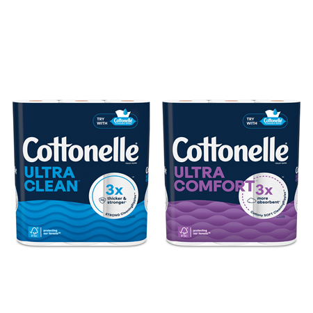 Save $1.00 on any ONE (1) Cottonelle&reg; Toilet Paper (6 mega roll pack or larger)