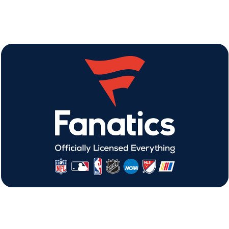 Buy $50 in Fanatics Gift Cards & save $10 when you purchase $25 or more of groceries