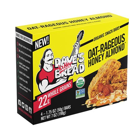 Save $1.50 on Dave's Killer Bread® Organic Snack Bars