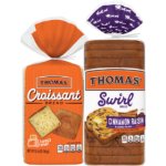 Save $1.00 on Thomas Swirl or Croissant Bread