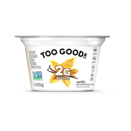 Save $1.00 on 2 Too Good & Co Yogurt