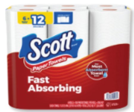 Save $1.00 on Scott Towel 6-Pack Double Roll