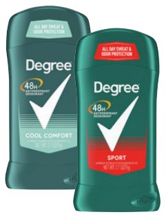 Save $2.00 on Degree Invisible Solid Deodorant
