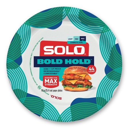 Save $1.50 on Solo Bold Hold Plates