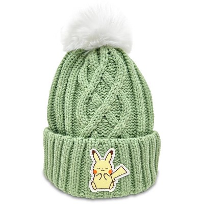 $9.99 price on Pokemon knit hat with pom