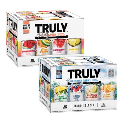 Earn a $3.00 rebate on the purchase of ONE (1) 12-pack of Truly® Hard Seltzer (Any Variety).
A rebate from BYBE will be sent to the email associated with your account. Valid one-time use.