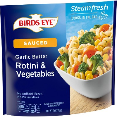 25% off 11-oz. Birds Eye frozen garlic butter rotini & vegetables
