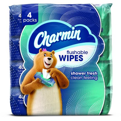 Save $0.25 ONE Charmin Flushable Wipes Product (excludes trial/travel size).