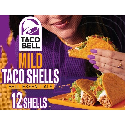 20% off 4.8-oz. Taco Bell mild & hot taco shells
