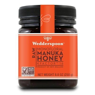 Save 10% on Wedderspoon Raw Monofloral Manuka Honey KFactor 16