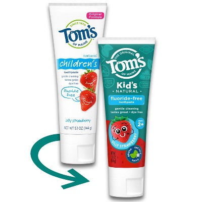 15% off Tom's of Maine kids toothpaste & mouthwash