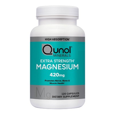 $1 off 120-ct. 420-mg. Qunol mineral magnesium