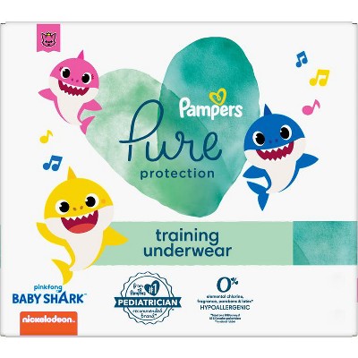 Save $5.00 ONE Super Pack of Pampers Pure protection training underwear.