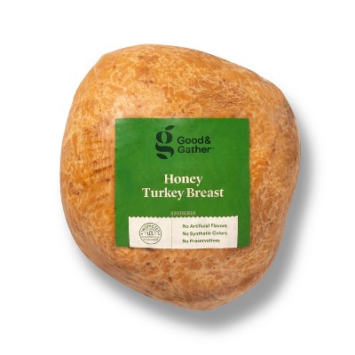 30% off price per lb Good & Gather Honey Roasted Turkey Breast Deli Fresh Sliced