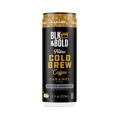 30% off 7.5 & 8-fl oz. BLK& Bold nitro cold brew coffee can
