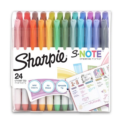 10% off 24 & 8-pk. Sharpie s-note creative highlighters